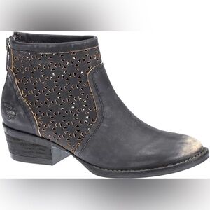 Harley-Davidson® Women's Liam 4.25-inch Black Motorcycle Boots D83971 Sz 9.5